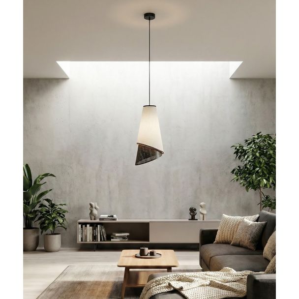EMIBIG 1619/1 MODA 1 BL GRAY LAMPA WISZĄCA
