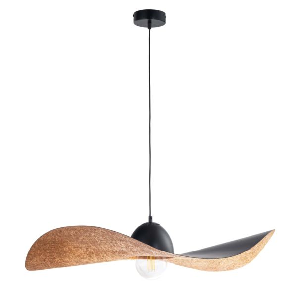 Sigma 32339 Kapello L czarny/miedź ø 76cm lampa wisząca