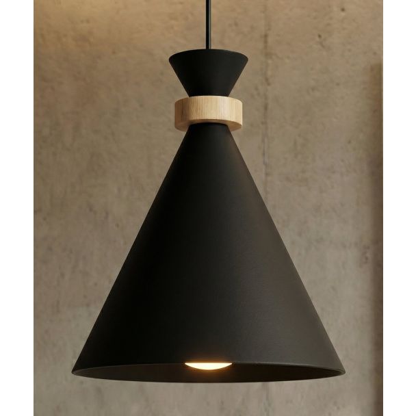 EMIBIG 1682/1 ZERO 1 BLACK LAMPA WISZĄCA