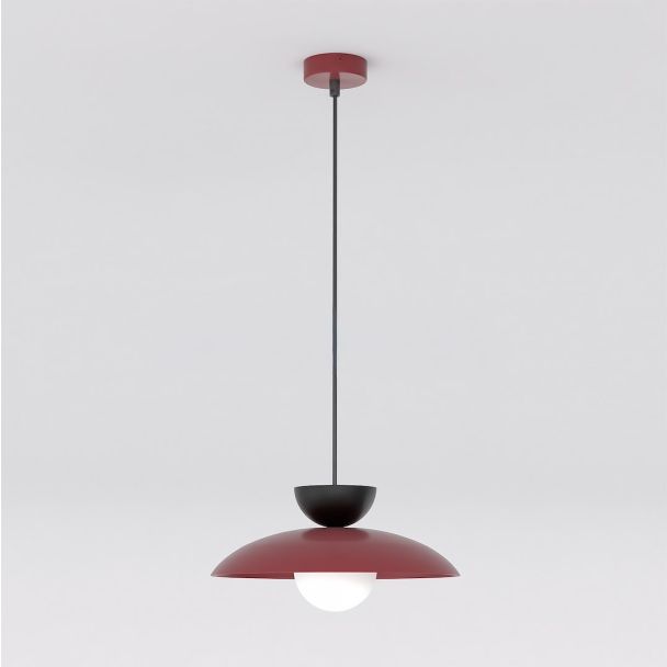 EMIBIG 1621/2 MULAN 1 BURGUNDY BL LAMPA WISZĄCA
