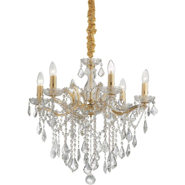 IDEAL LUX FLORIAN SP6 ORO 035635