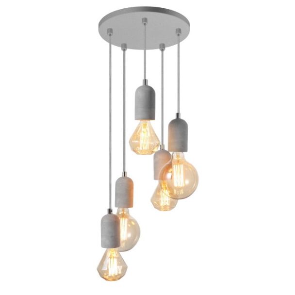 AZZARDO BP-9095 / AZ2386 Volta 5 Lampa wisząca