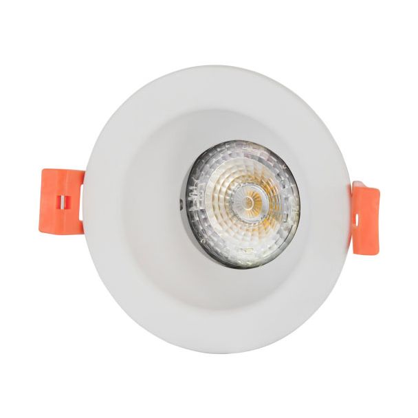 SPECTRUMLED SLIP001002 Oczko sufitowe FIALE III GU10 OCZKO GU10 250V IP20 FI85x45mm BIAŁY okrągła