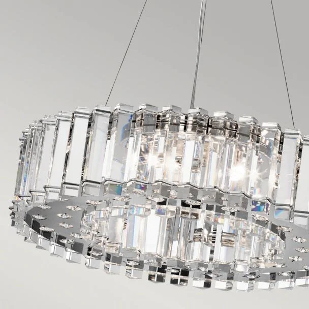 ELSTEAD Crystal Skye KL-CRYSTAL-SKYE8 8 Light Chandelier