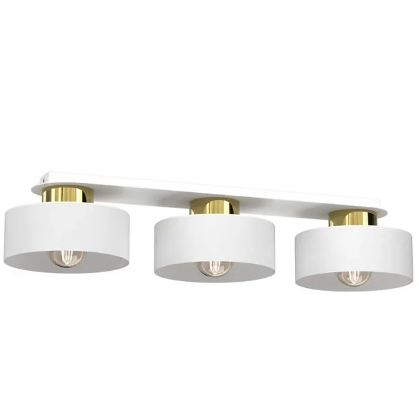 LUMINEX 9847 plafon Marti white/gold 3xE27