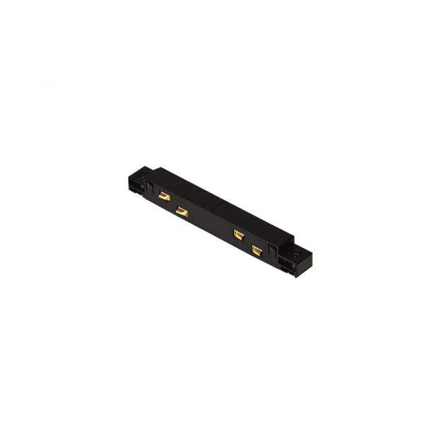 AZZARDO AZ4677 TRACK MAGNETIC STRAIGHT CONNECTOR BK TECHNICAL ACCESORIES BLACK łącznik magnetyczny