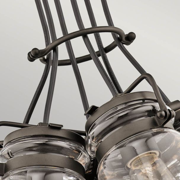ELSTEAD Brinley KL-BRINLEY6-OZ 6 Light Pendant - Olde Bronze