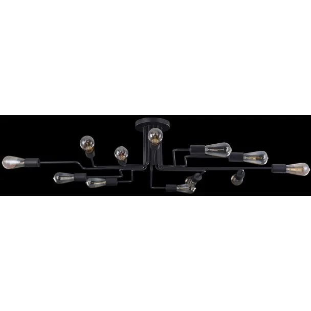 MAYTONI T532CL-12B Loft Gilbert Ceiling Lamp Black