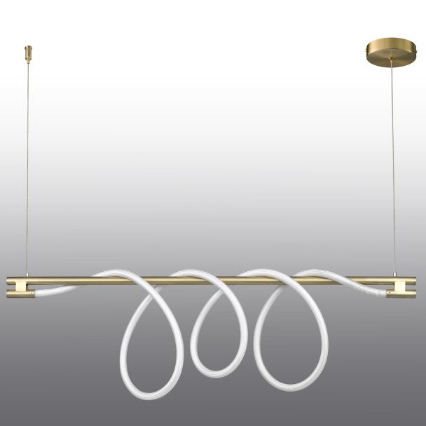 Step into design ST-9282P/L2 Lampa wisząca FANTASIA LONG LED złota 120 cm