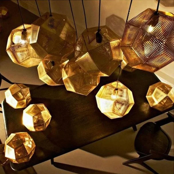 Step into Design ST-5001-S gold Lampa wisząca FUTURI STAR złota 32 cm