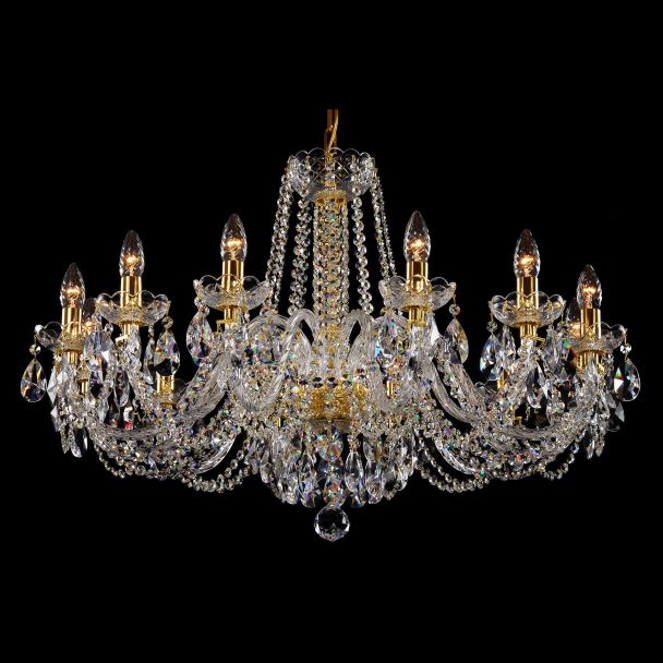 ECRYSTAL ZYR-12 Crystal-NBNG (gold tubes)