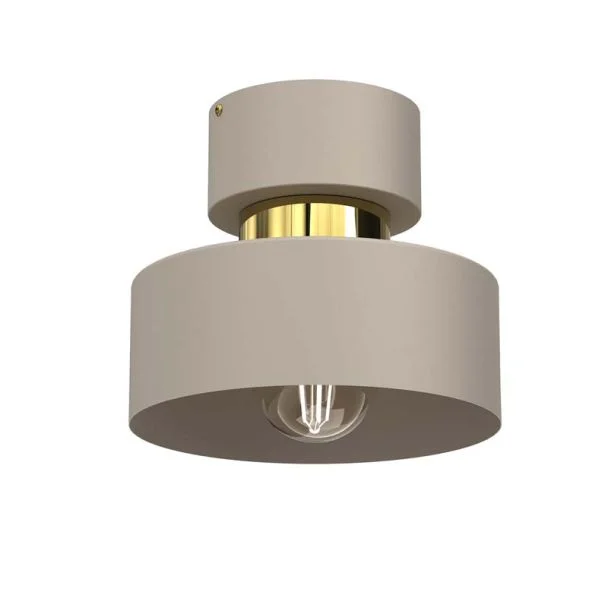 LUMINEX 9928 plafon Marti beige/gold 1xE27