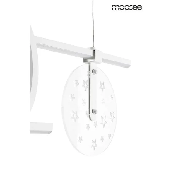 MOOSEE MSE010100343 MOOSEE lampa wisząca STARS biała