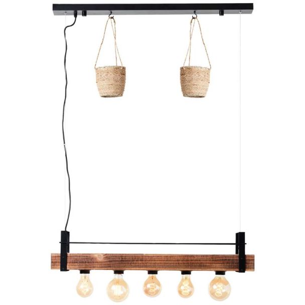 BRILLIANT 99541/76 Bankwood lampa wisząca