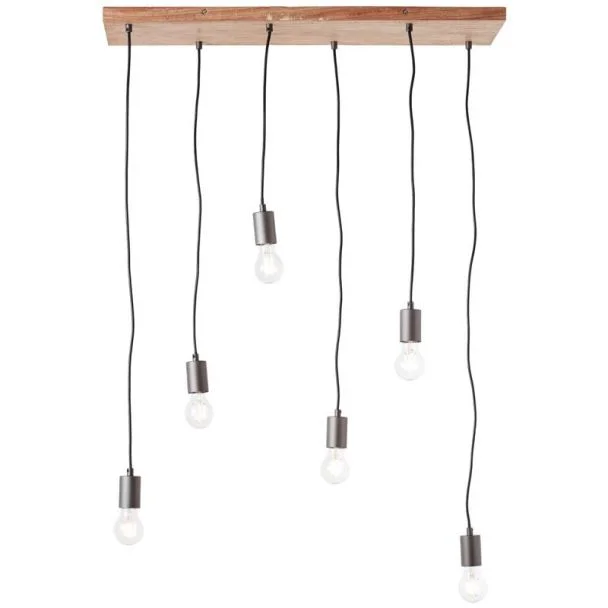 BRILLIANT 99542/76 Rustik lampa wisząca