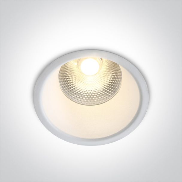 ONE LIGHT 10115FD/W/W Alektora 2 biały wpust COB LED 3000K 15W