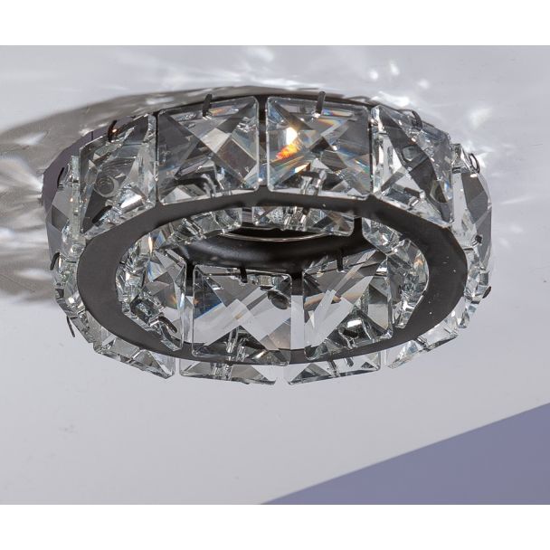 AZZARDO AZ4175 ESTER 1 BK TECHNICAL DOWNLIGHT BLACK