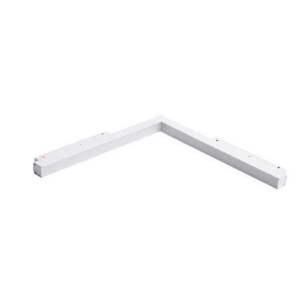 AZZARDO AZ4620 SAGA TRACK MAGNETIC CORNER B 24W MILKY120 4000K WH TECHNICAL TRACK WHITE reflektor do szyny magnetycznej