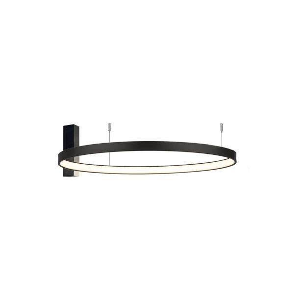 ANTIGO Plafon Agari 87 - Czarny (870 mm) 3000K 1340
