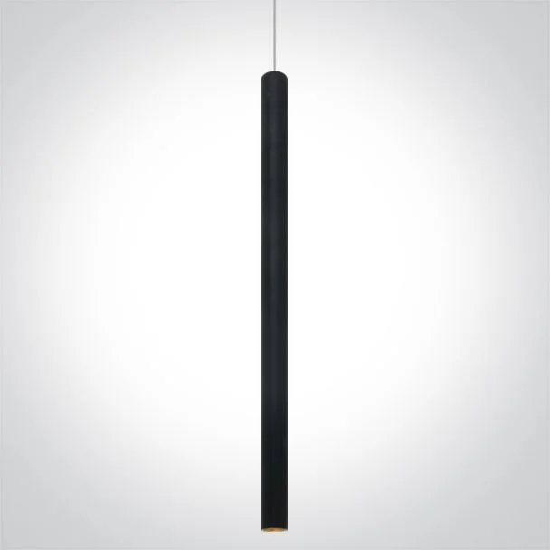ONE LIGHT 63108A/B/W Arapis czarna oprawa wisząca COB LED 3000K 6W