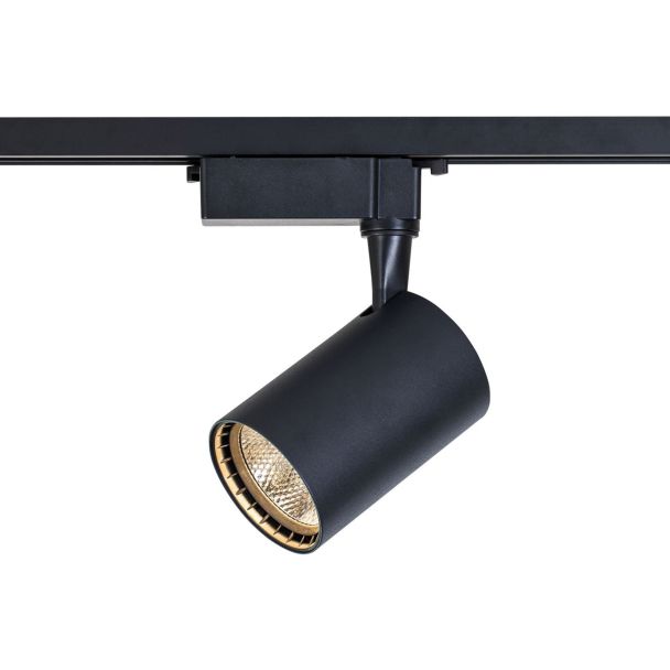 MAYTONI TR003-1-12W3K-B Single phase track system Track lamps Track Lighting Black oprawa 1-fazowy