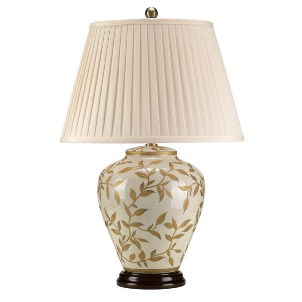 ELSTEAD Leaves Brown Gold LEAVES-BR-GL-TL 1 Light Table Lamp