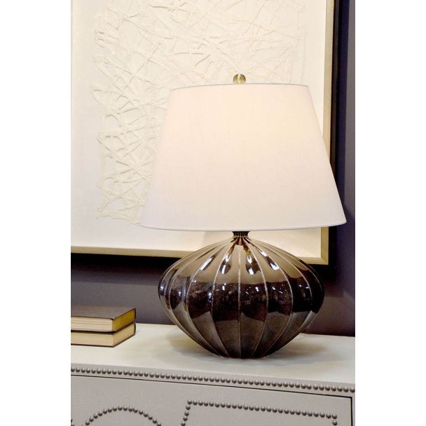 ELSTEAD Rib Pumpkin RIB-PUMPKIN-TL 1 Light Table Lamp