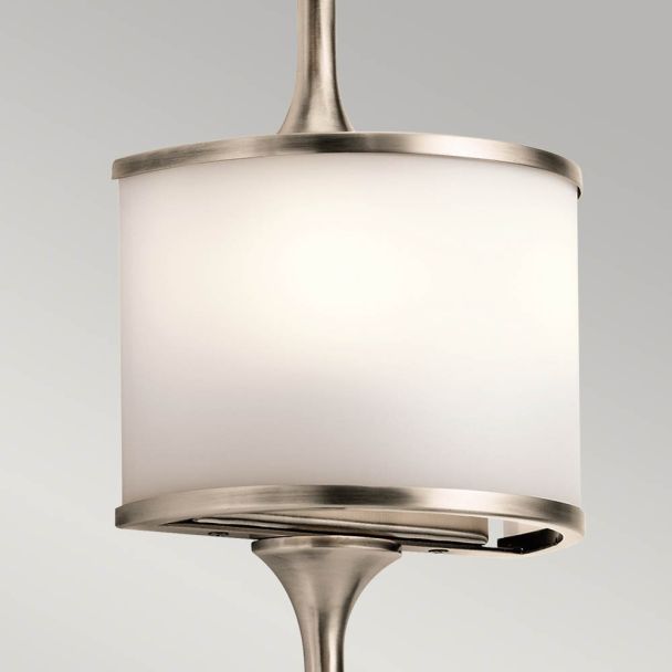 ELSTEAD Mona KL-MONA-S-CLP 2 Light Wall Light - Classic Pewter