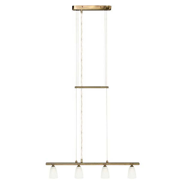 CANDELLUX 34-84432 PARMA ZWIS 4*40W G9 ZŁOTO PATYNA
