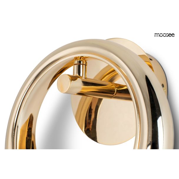 MOOSEE MSE010100320 MOOSEE lampa ścienna HELIOS złota
