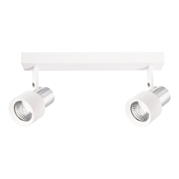 MILAGRO ML9946 Lampa Sufitowa Cino 2xGU10 Biały + Chrom
