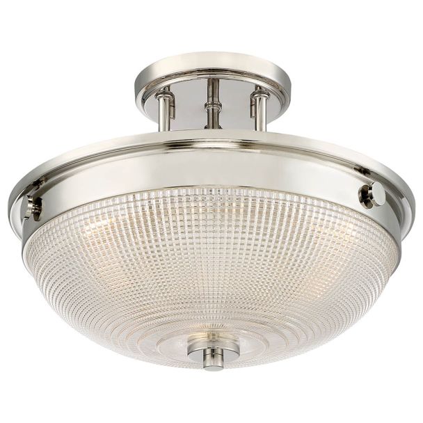 ELSTEAD Mantle QZ/MANTLE/SF IS Semi-Flush