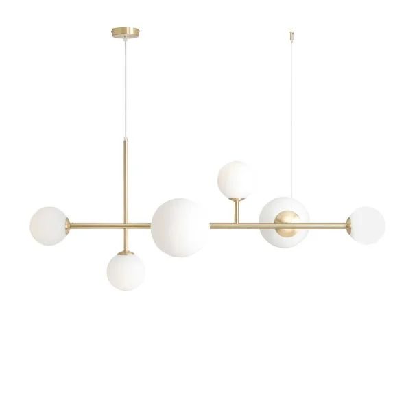 ALDEX 1092K40 LAMPA WISZĄCA DIONE 6 MOSIĄDZ
