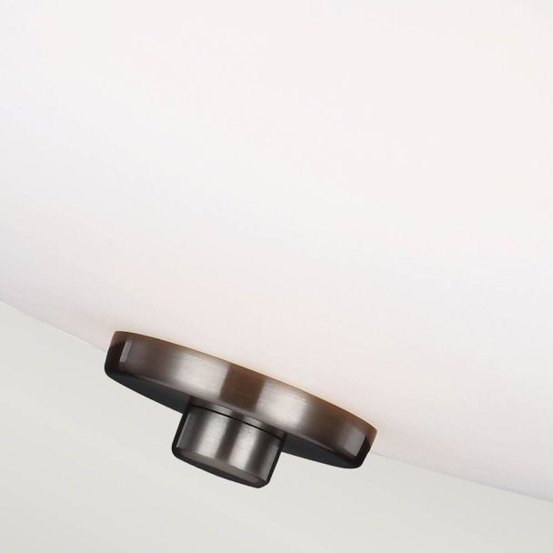 ELSTEAD Evington FE-EVINGTON-SF-SN 2 Light Semi-Flush - Satin Nickel