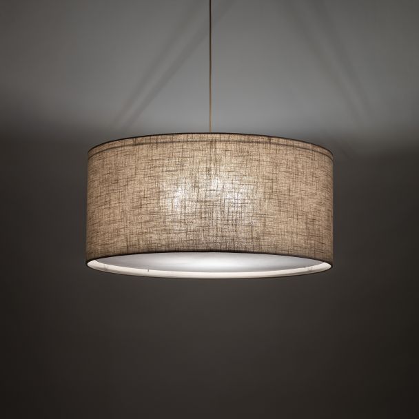 TK-LIGHTING 11485 LARGO LINEN LAMPA WISZĄCA 3XE27