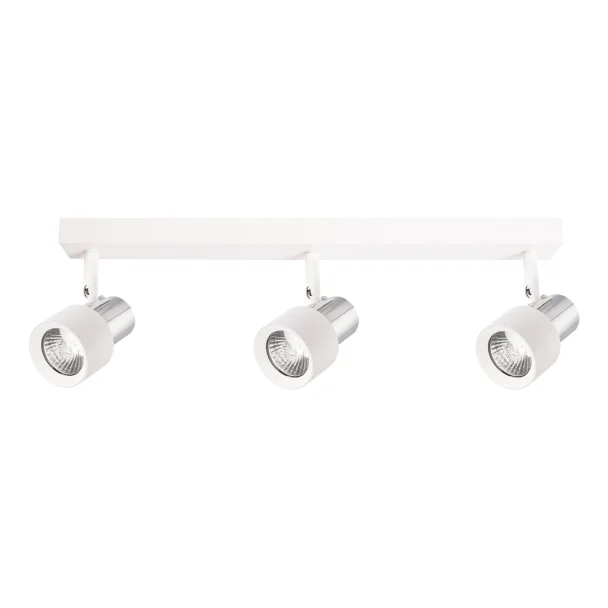 MILAGRO ML9948 Lampa Sufitowa Cino 3xGU10 Biały + Chrom