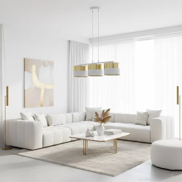 EMIBIG 1650/3 LUX 3 WH GOLD LAMPA WISZĄCA