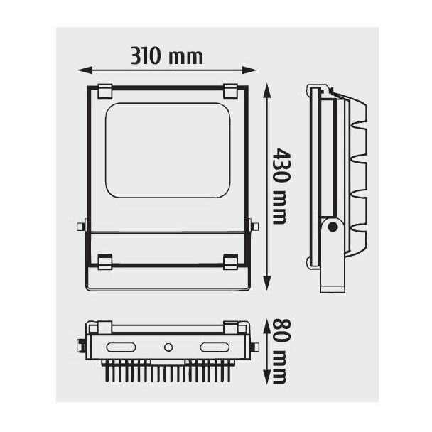 INQ FL106CW Naświetlacz LED RALF 150w 6000k
