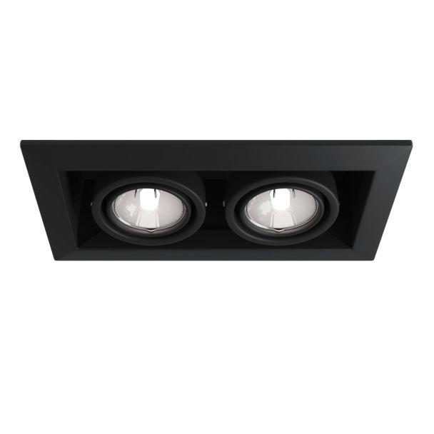 MAYTONI DL008-2-02-B Downlight Metal Modern Downlight Black