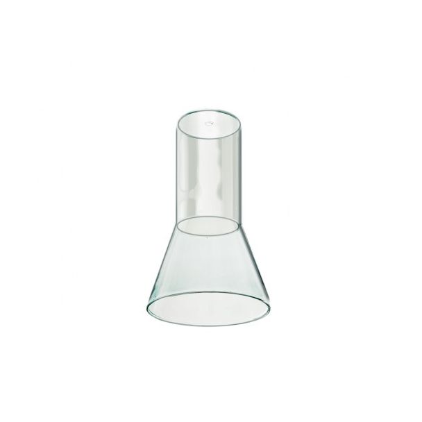 AZZARDO AZ3416 ZIKO GU10 GLASS CLEAR DECORATIVE SHADE CLEAR