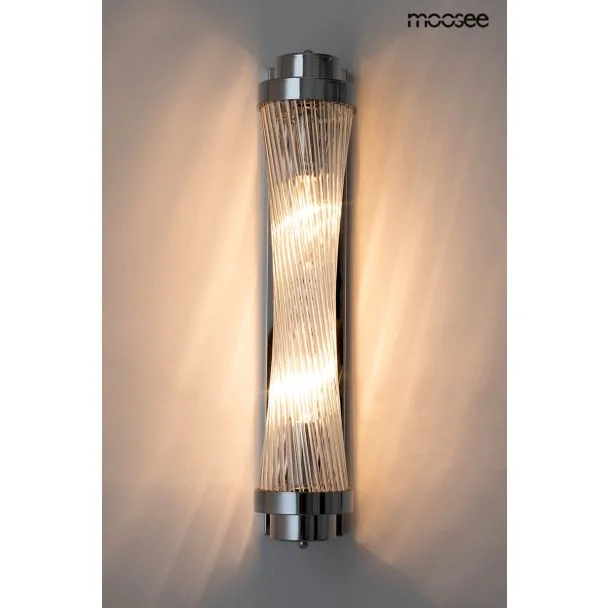 MOOSEE MSE010100362 MOOSEE lampa ścienna COLUMN 60 srebrna