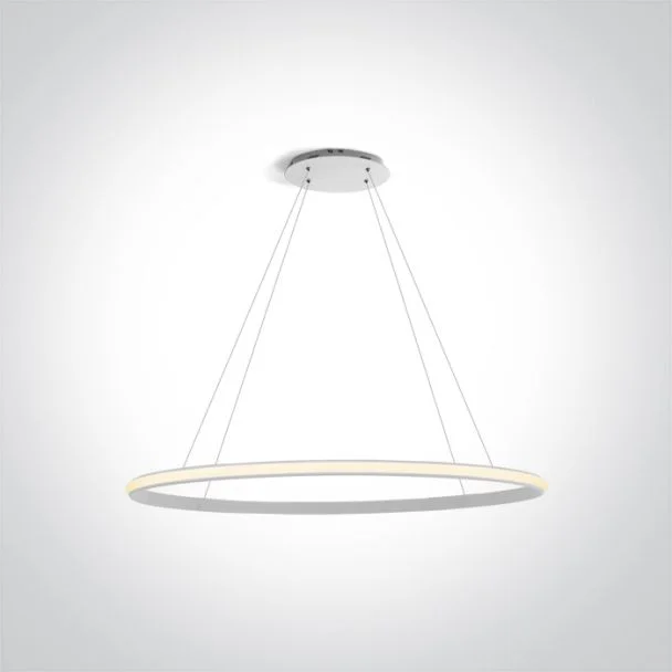 ONE LIGHT 63046/W Charma biała lampa wisząca LED 3000K 25W