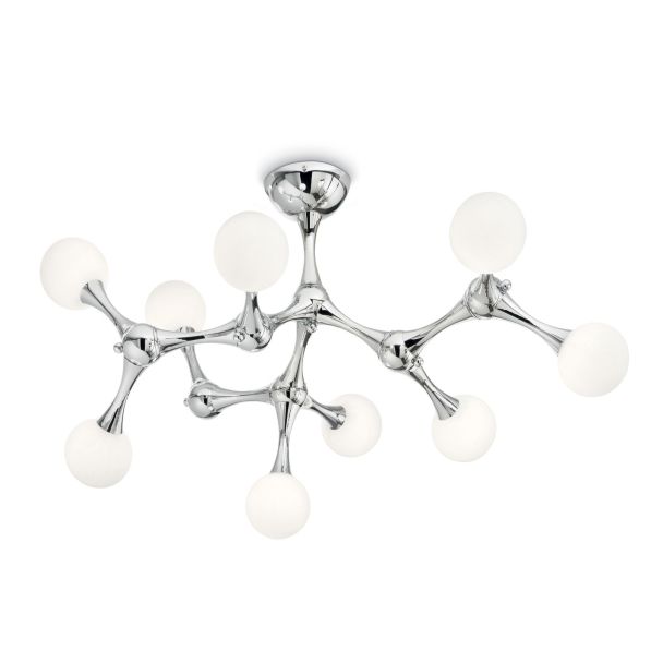 IDEAL LUX NODINO PL9 CHROME - CHROM 133393