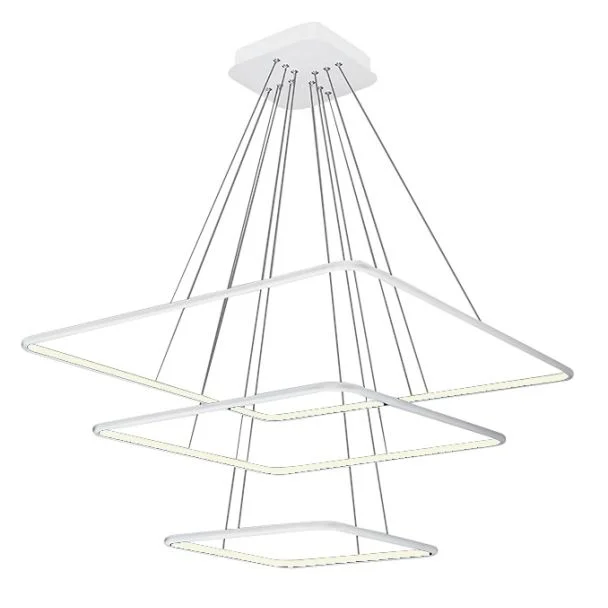 MILAGRO 515 LAMPA WISZĄCA NIX WHITE 117W LED