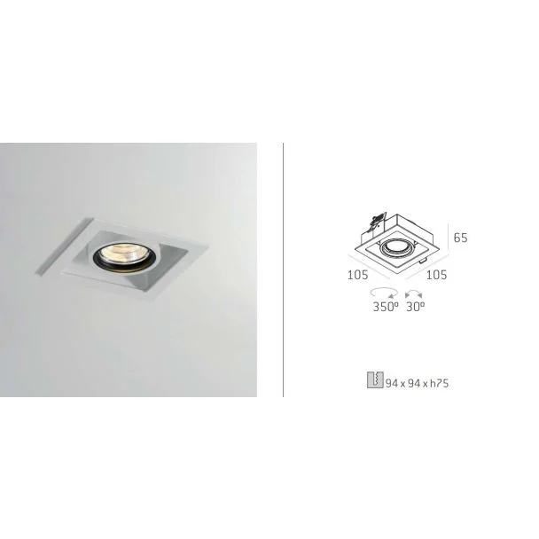 LABRA 4.1842 MULTIVA EVO 60.1 LED 6.5W Switch/DALI