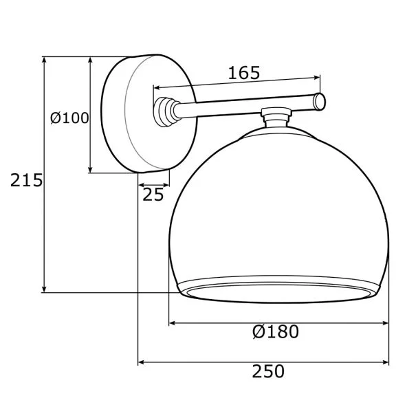 ARGON MARBELLA 4255 kinkiet 1 pł.