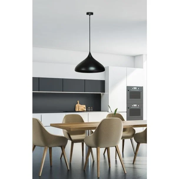 CANDELLUX 50101267 LAMPA WISZĄCA VIBORG 420mm 1 CZARNY