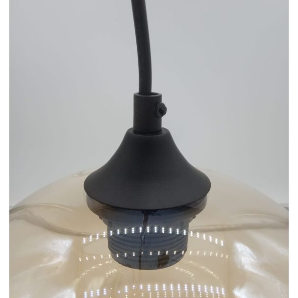 Step into Design ST-5012 amber Lampa wisząca LOVE BOMB bursztynowa 25 cm