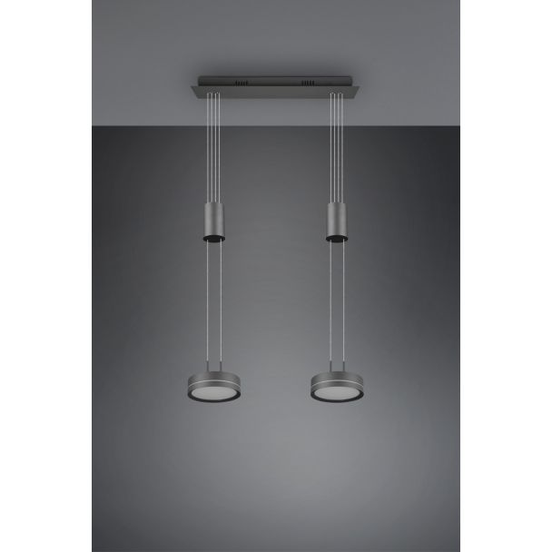 TRIO 326510242 FRANKLIN LAMPY WISZĄCE NOWOCZESNE