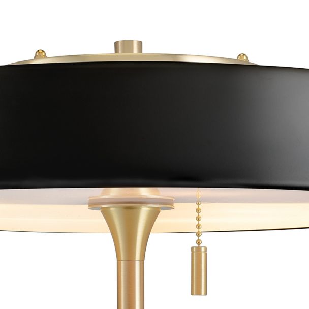 Step into Design MT8872 black Lampa stołowa ARTDECO czarno - złota